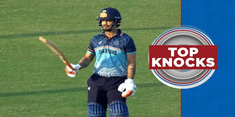 Ishan's 63 vs Madhya Pradesh