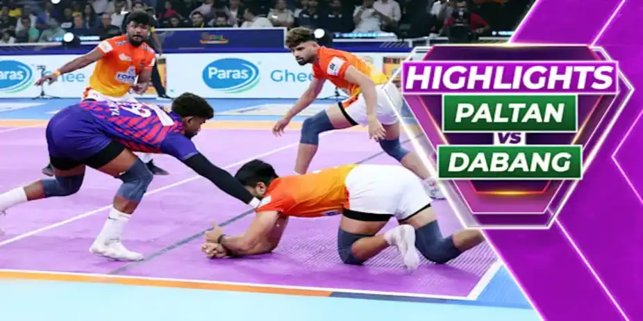 Qualifier 1: Puneri Paltan 34-34 Dabang Delhi K.C. (Delhi Won 6-4 in Tiebreaker)