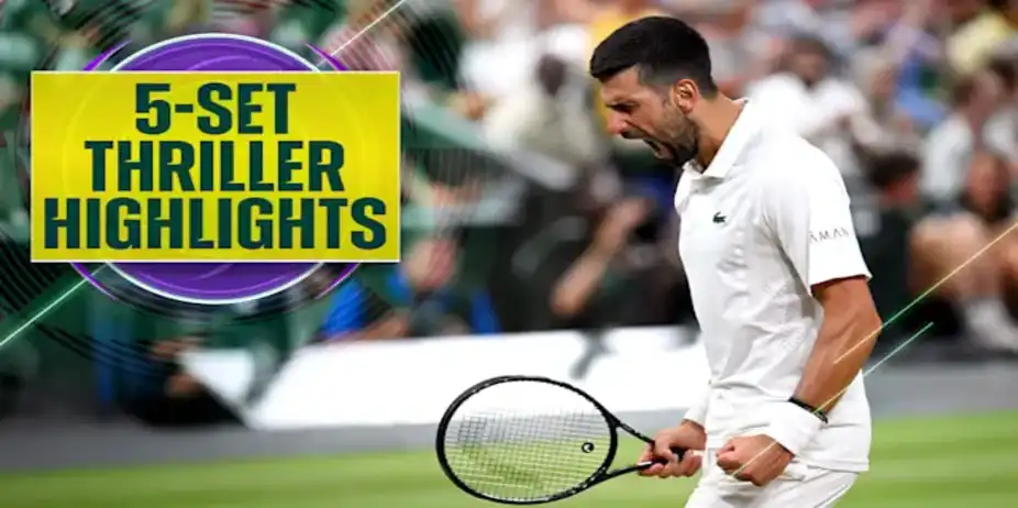 Auger-Aliassime vs Djokovic: QF, Highlights
