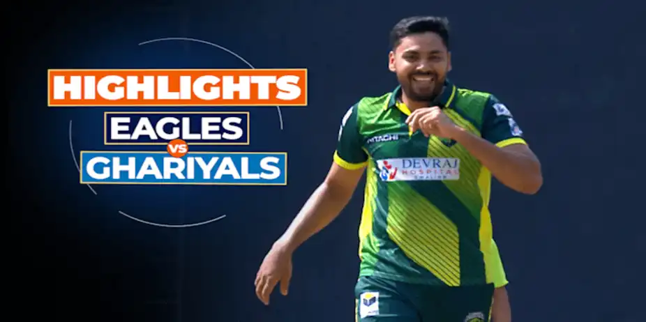 Royal Nimar Eagles vs Chambal Ghariyals: Highlights