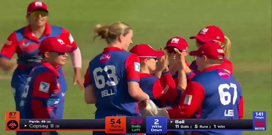 Bell's Timely Blow!