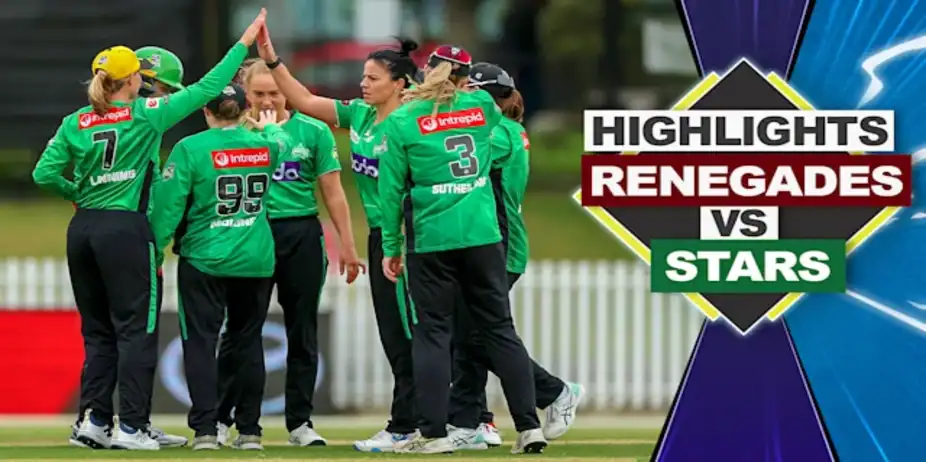 Melbourne Renegades vs Melbourne Stars: Highlights