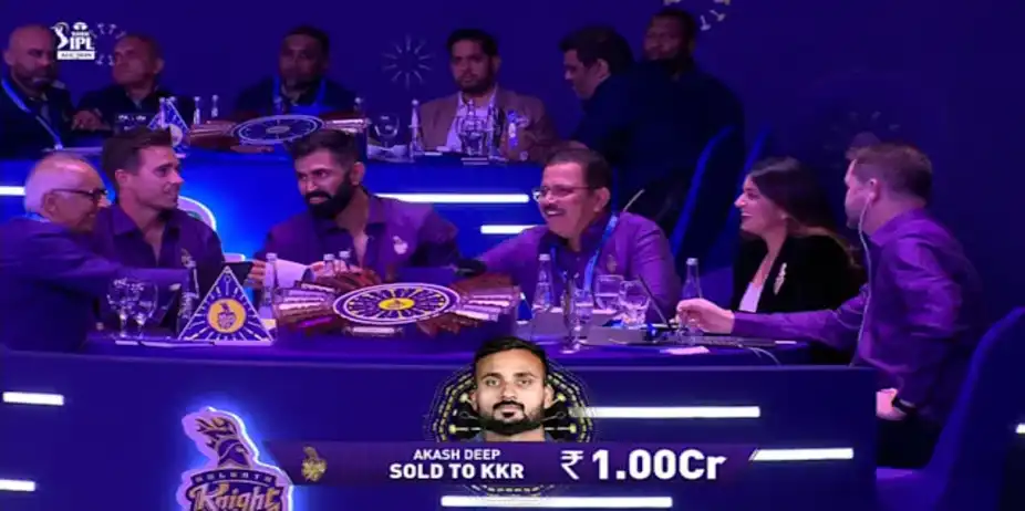 1 Cr! KKR Welcome Akash Deep