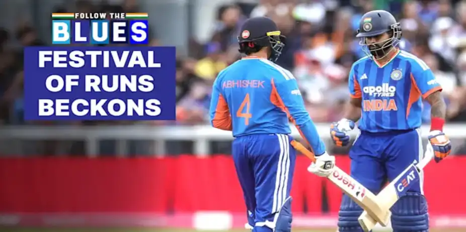 India Locked In for T20I Series