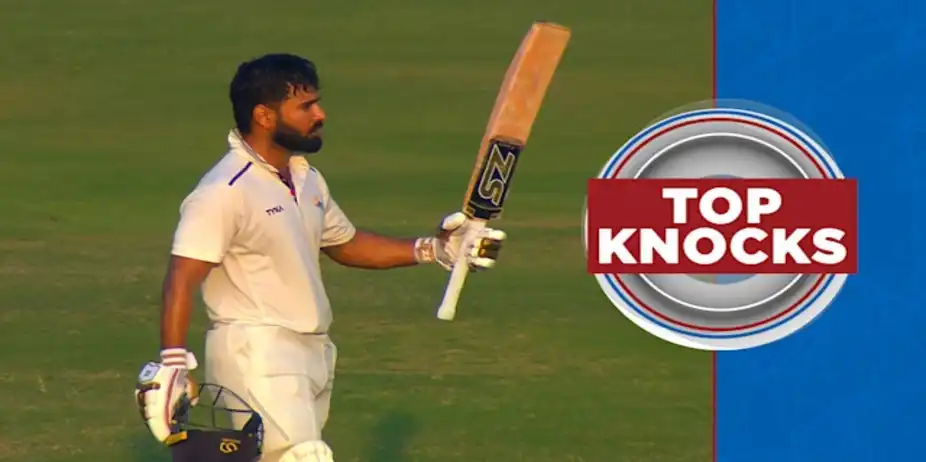 Akash's 118 vs Hyderabad in 1st Inns