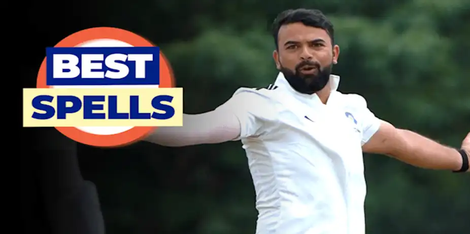 Mushtaq's 5/39 vs West Zone in QF, 1st Inns