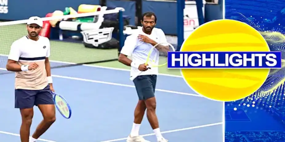 Balaji/Bollipalli vs Kirkov/Stevens: Rd 1, Highlights