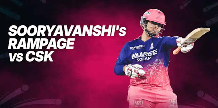 How Sooryavanshi Instils Fear in Bowlers!