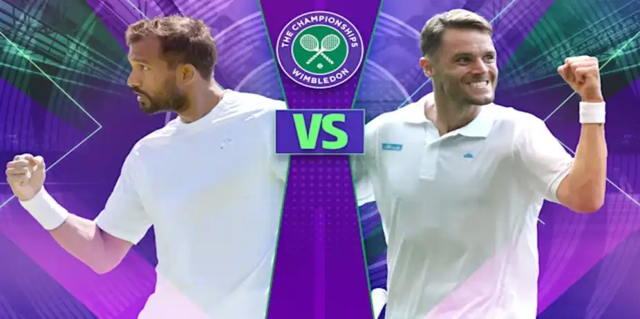 Balaji/ Demoliner vs Gille/ Verbeek: Rd 1, Men's Doubles