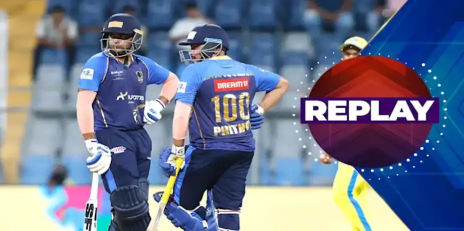 Arcs Andheri vs North Mumbai Panthers: Replay