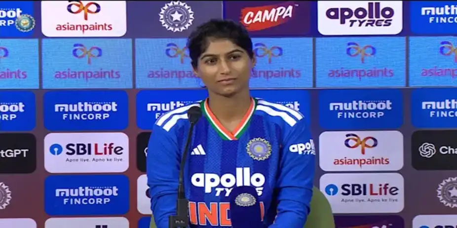 Nandni on India's Series Win