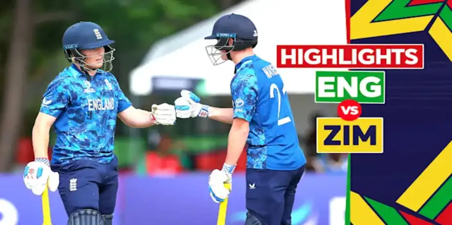 England vs Zimbabwe: Highlights