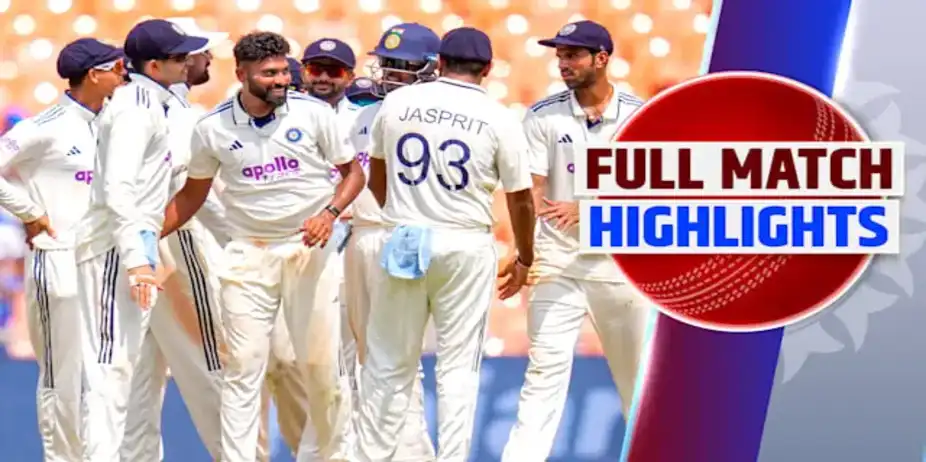 1st Test: IND vs WI, Full Match Highlights