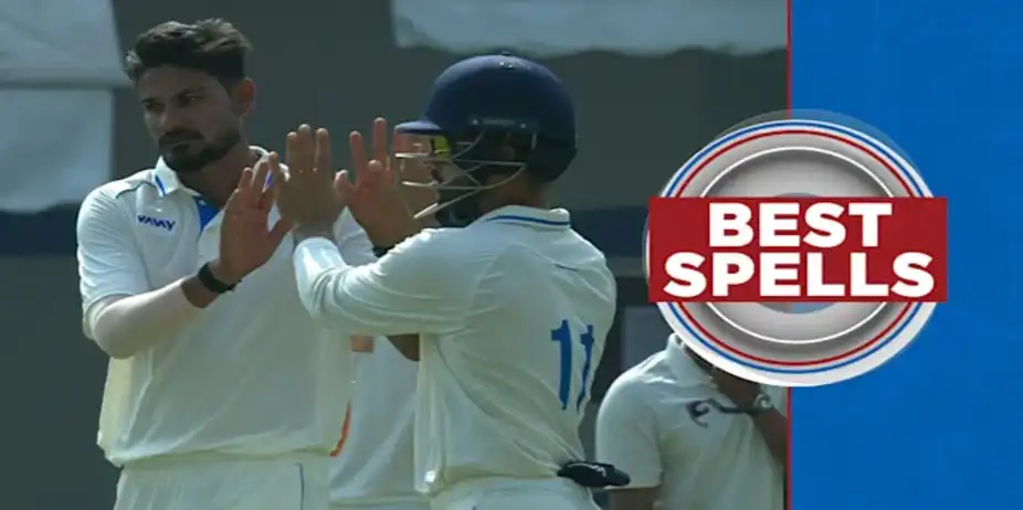 Sen's 5/66 vs Jammu and Kashmir in QF, 1st Inns