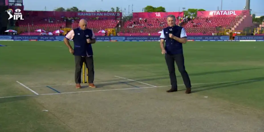 RR vs DC: Pitch Report