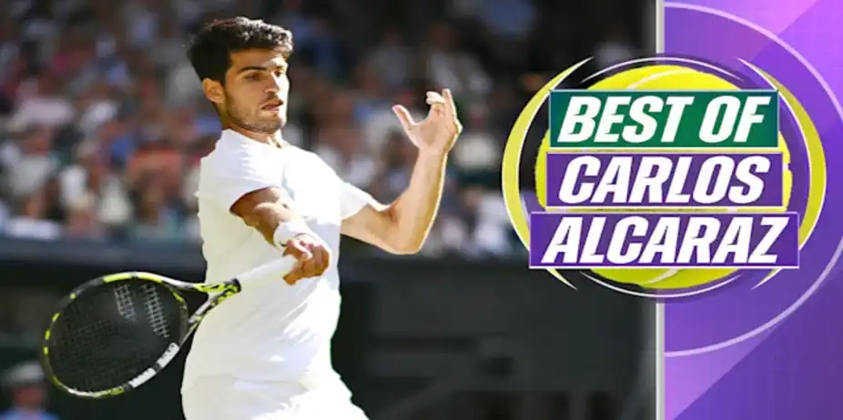 Best of Alcaraz in Wimbledon 2025