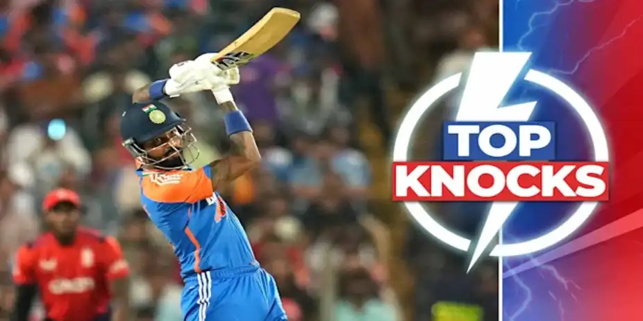 Hardik's 53 vs ENG in 4th T20I