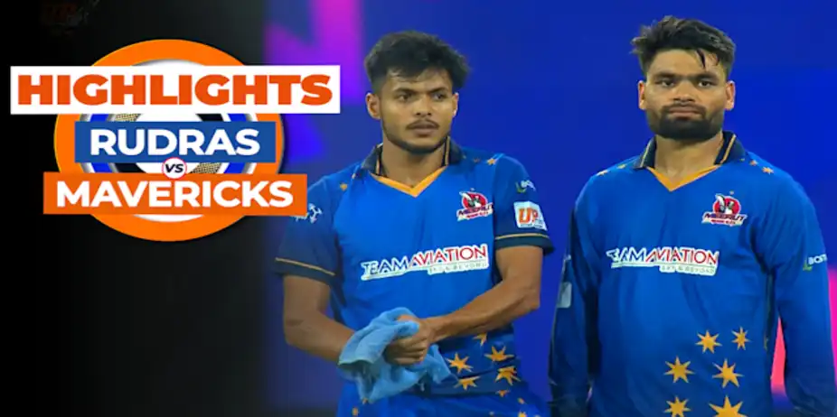 Kashi Rudras vs Meerut Mavericks: Highlights