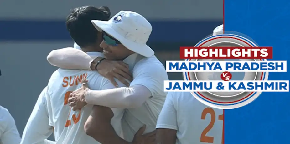 QF: Madhya Pradesh vs Jammu and Kashmir - Day 4, Highlights