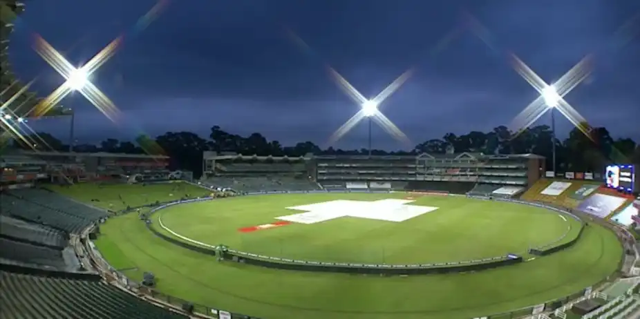 Toss Delayed Due to Bad Weather