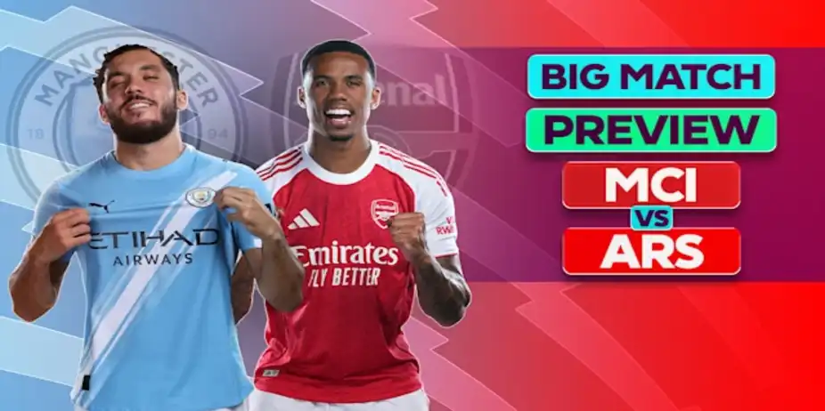 Top Spot on the Line as Man City Host Arsenal