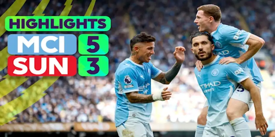 Manchester City vs Sunderland: Highlights