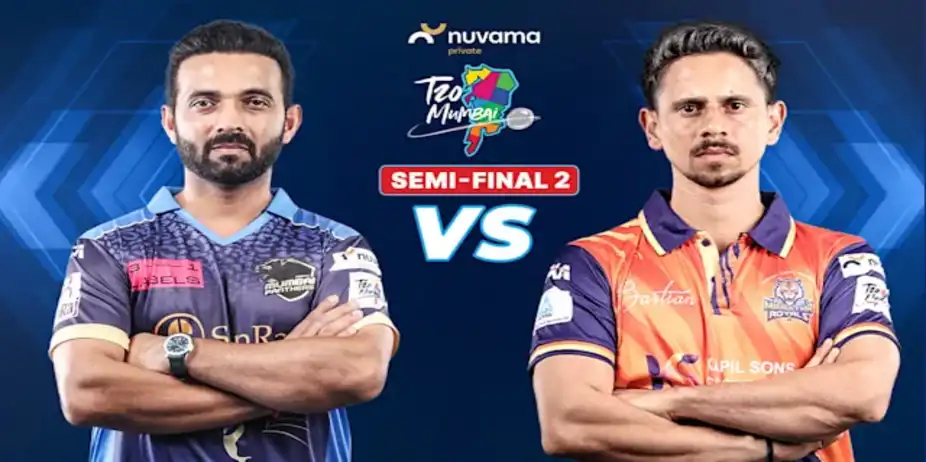 SF2: North Mumbai Panthers vs MSC Maratha Royals