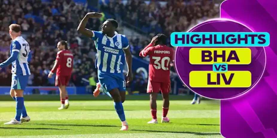 Brighton 2-1 Liverpool