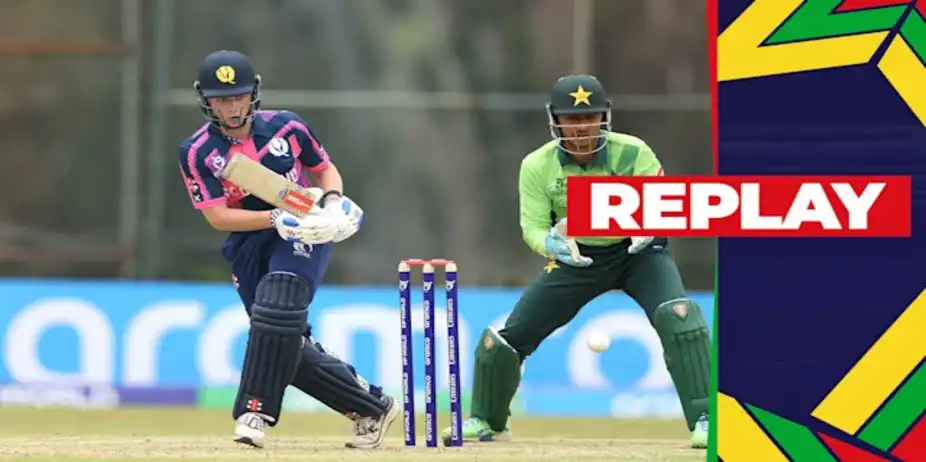 Pakistan vs Scotland: Replay