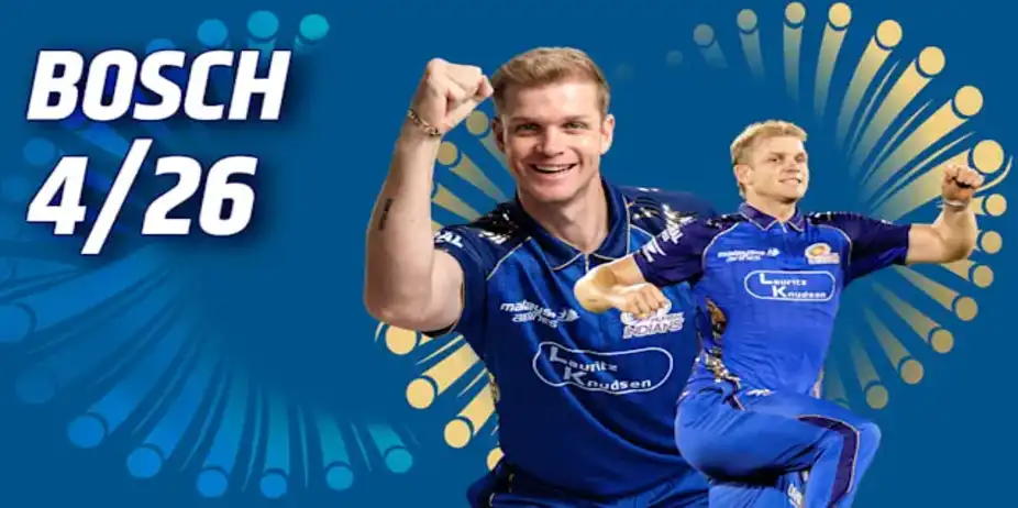 Bosch's 4/26 vs RCB