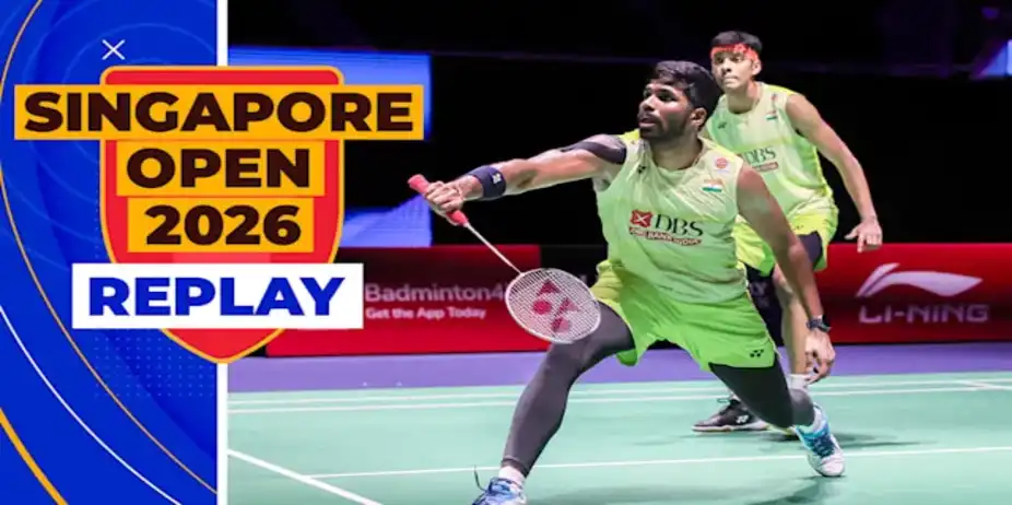 BWF Singapore Open: Final, Replay