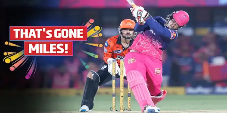 100m! Sooryavanshi Hits One Out of the Park