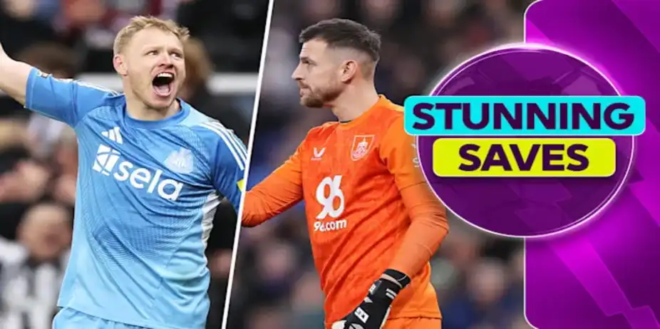 Best Saves of MW 29 ft. Ramsdale, Dubravka