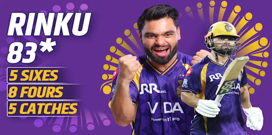 Rinku Rises in KKR's Epic Win vs LSG