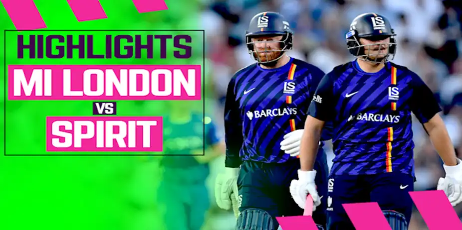 MI London vs London Spirit: Highlights