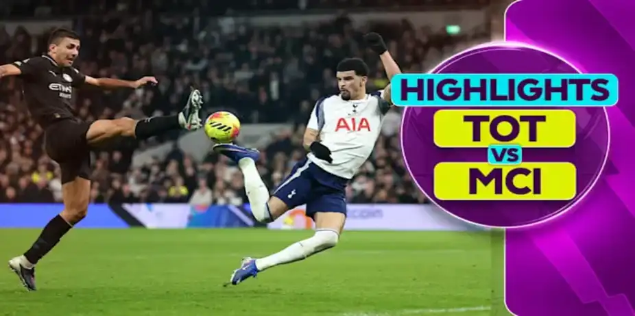 MW 24: Tottenham Hotspur 2-2 Manchester City
