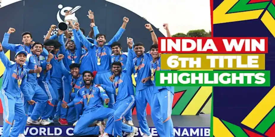 India vs England: Final, Highlights