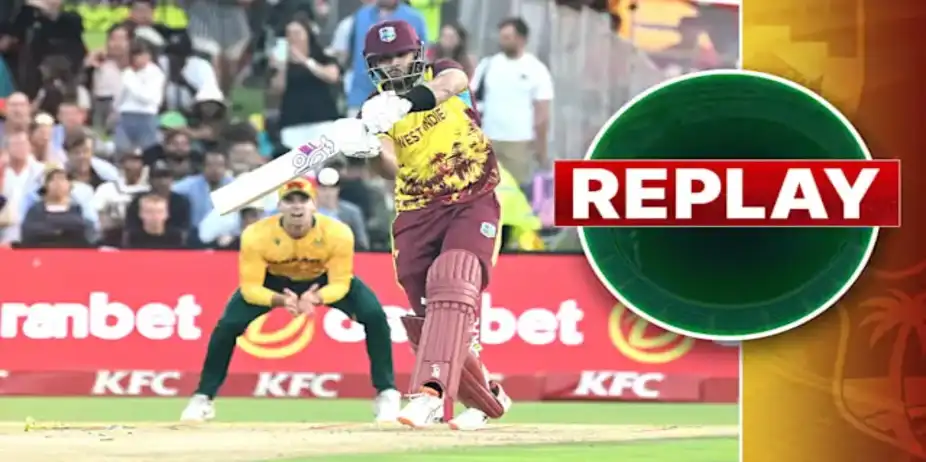 SA vs WI: 2nd T20I, Replay