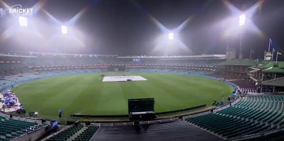 Match Interrupted Due to Rain