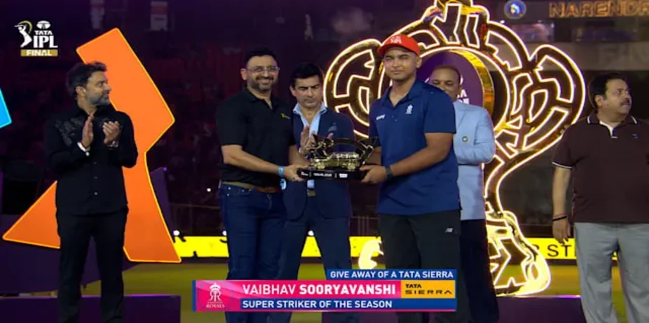 Sooryavanshi Crowned Super Striker