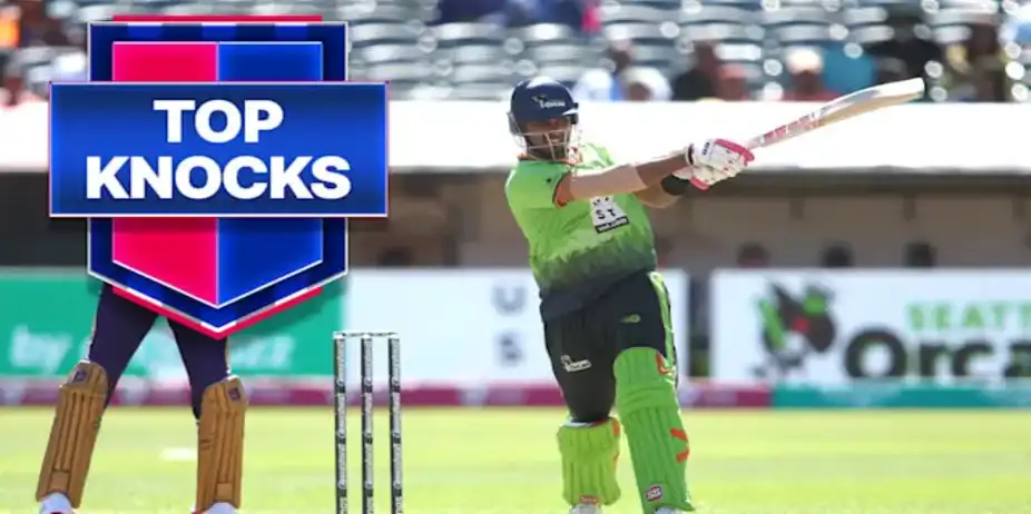 Shanaka's 23-ball 58* vs Los Angeles Knight Riders