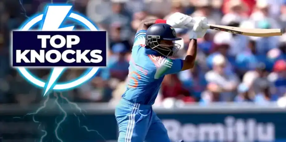 Shreyas' 66 vs ENG in 2nd ODI