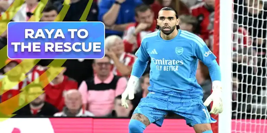 Raya Pulls Off Crucial Spot-kick Save
