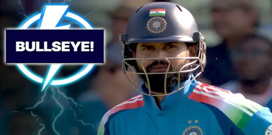 Run-out! Brook Hurts Shreyas