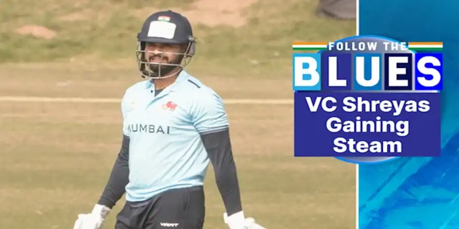 Shreyas Finds Rhythm Ahead of NZ ODIs