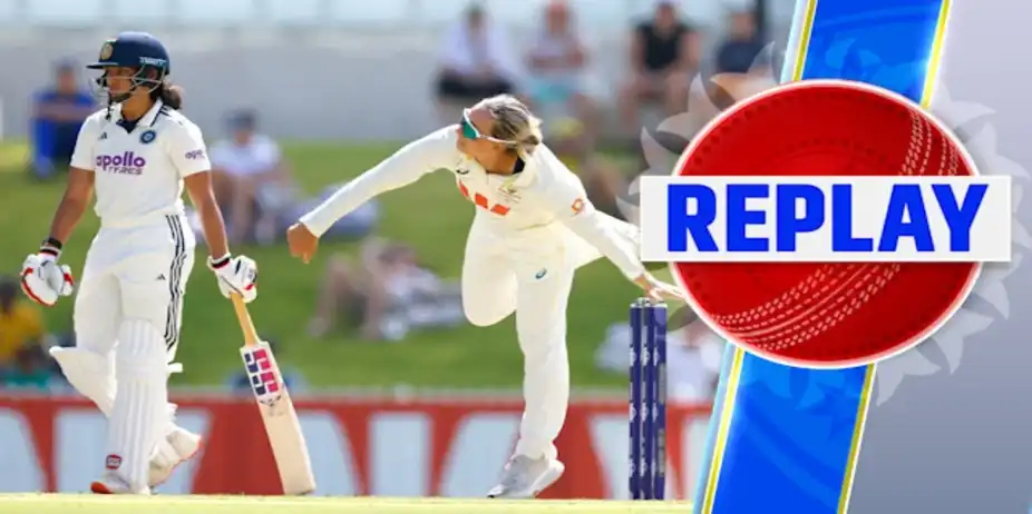 AUS W vs IND W: Only Test, Day 3 Replay
