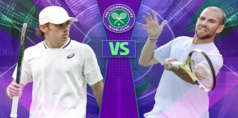 Alex de Minaur vs Adrian Mannarino: Rd 2, Men's Singles
