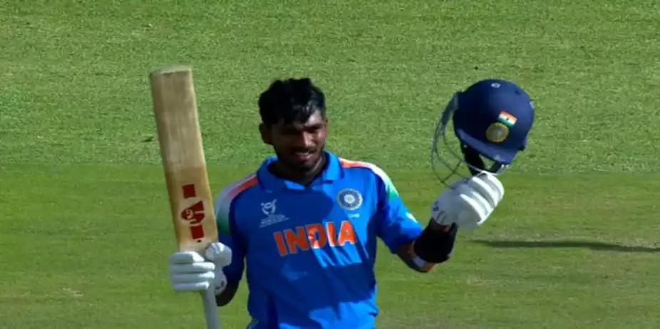 Aaron Seals His Century!