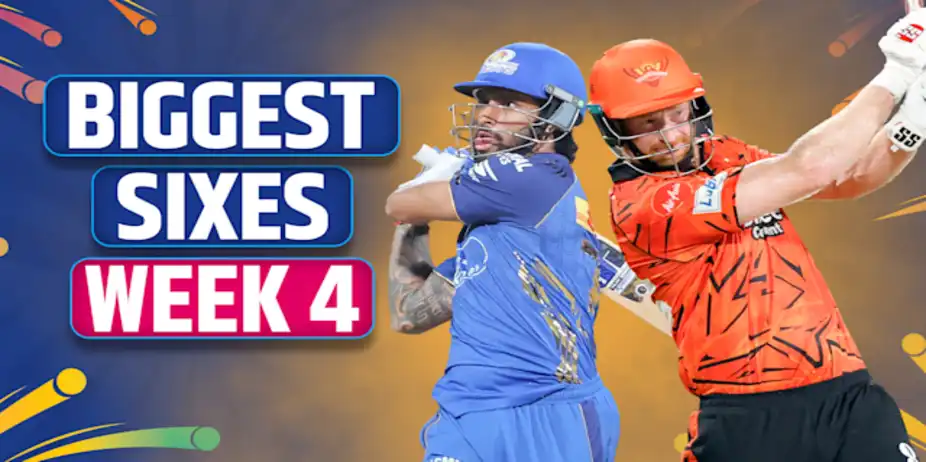 Biggest Sixes of Week 4 ft. Tilak, Klaasen