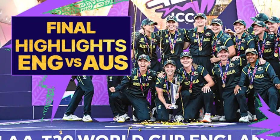 Final: England vs Australia, Highlights